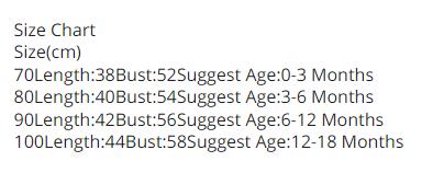 Kerstromper voor pasgeborenen en peuters