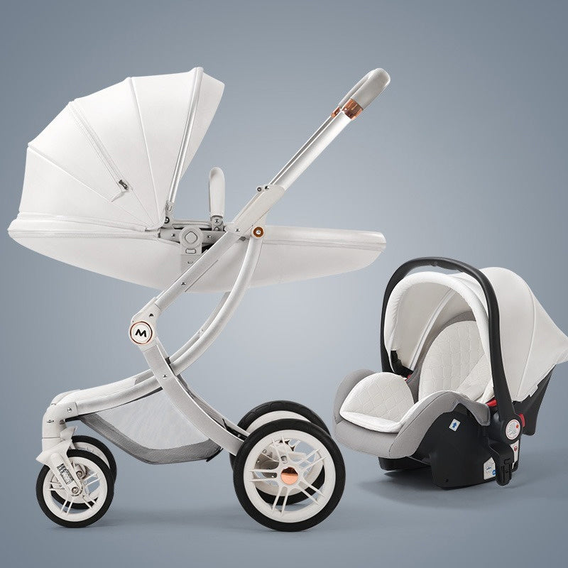 BB-Essentials RoyalRide 2-in-1™ – Luxe Kinderwagen met Autostoel