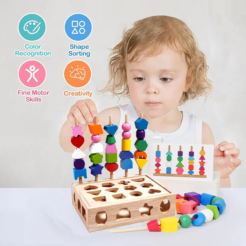 Baby Essential Montessori Kleur- en Vormpuzzel