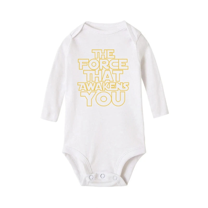 Baby Romper “The Force is Strong With This One”