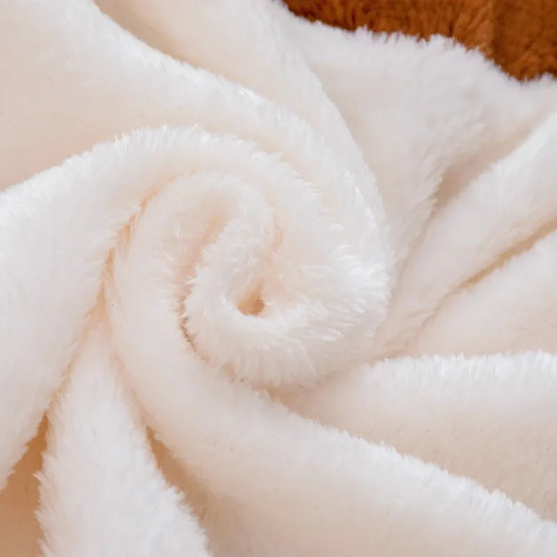 Baby Essential Winter Cartoon Bear Romper