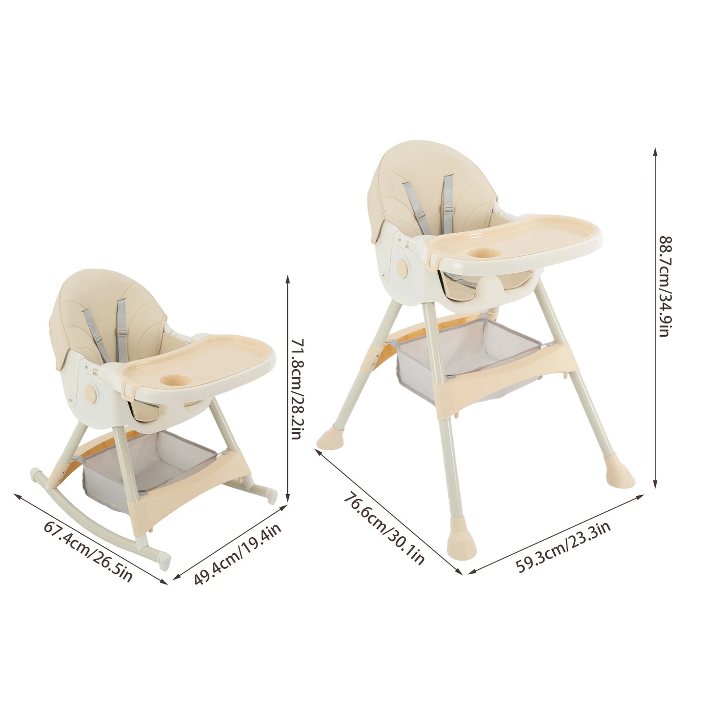 Baby Essential Verstelbare Hoogstoel