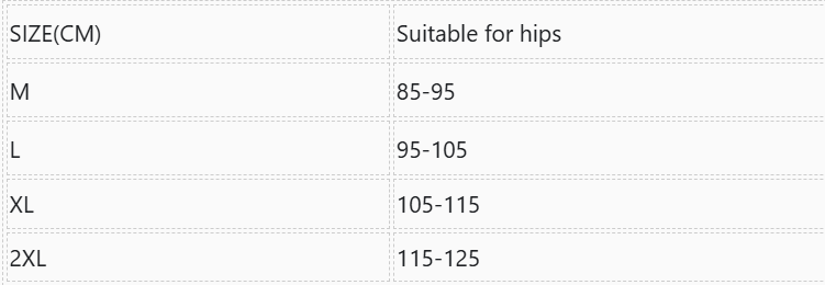 Naadloze buikondersteunende band voor