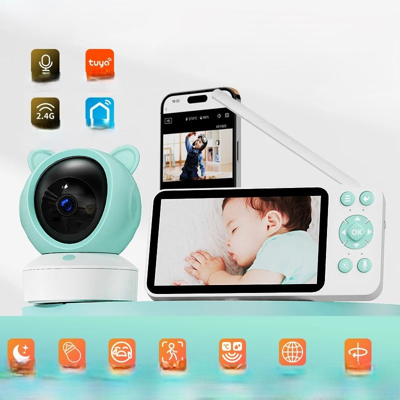 Baby Essential Tuya 2K WiFi Baby Monitor