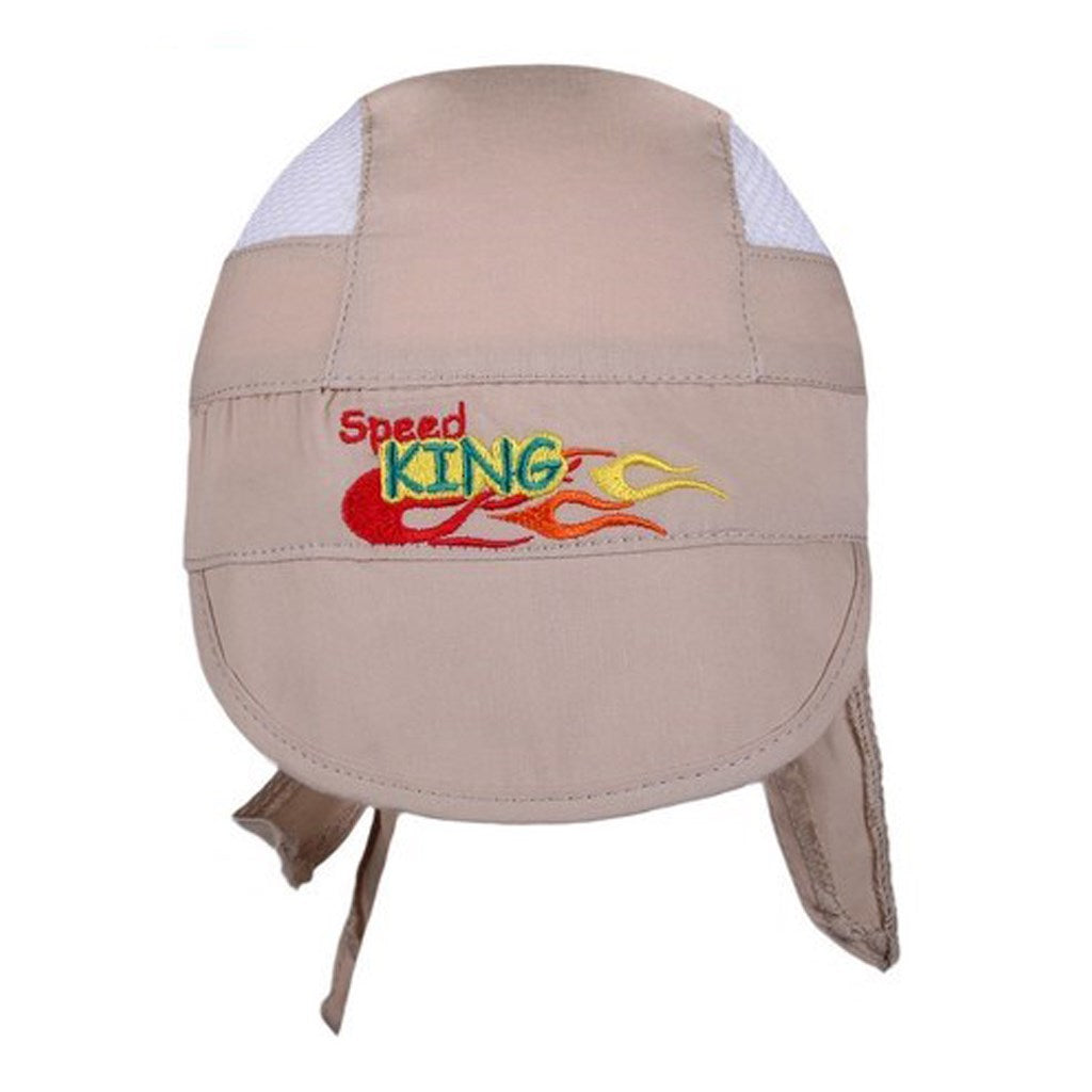 New Baby Speed King beige zomer baby muts-sjaal, maat 116 (5-6 jaar)