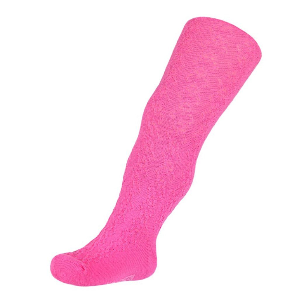 Baby jacquardmaillot New Baby donkerroze, maat 128 (7-8 jaar)