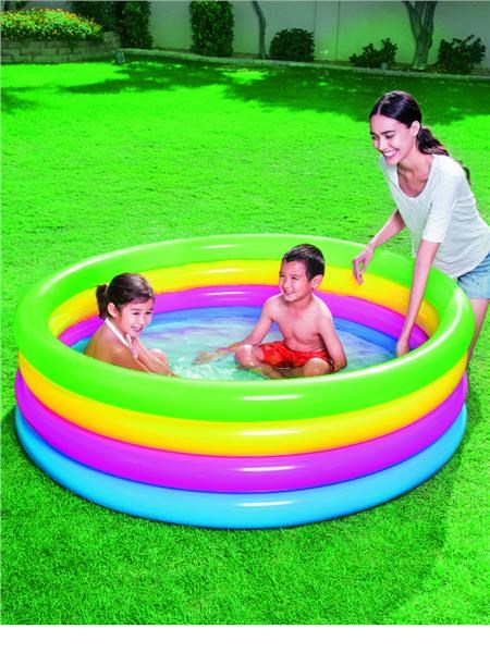 Opblaasbaar kinderzwembad Bestway 157x46 cm 4 kleuren