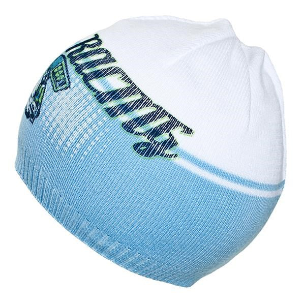 Herfst babymutsje New Baby Racing lichtblauw, maat 110 (4-5 jaar)