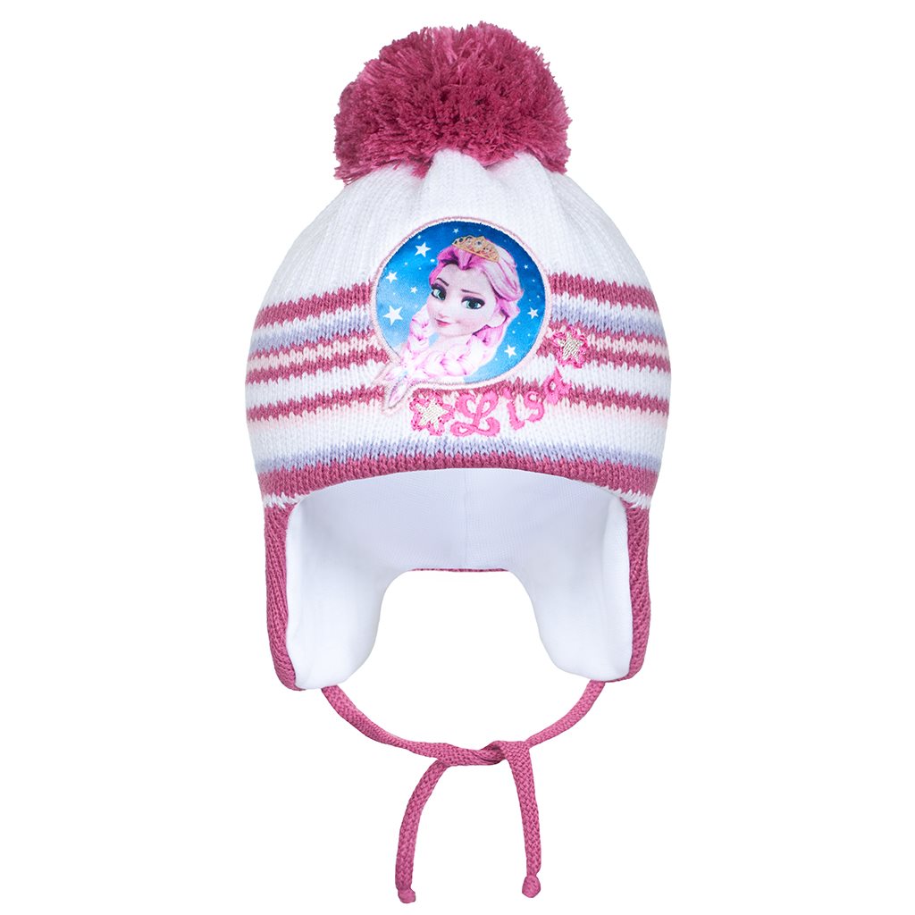 Wintermutsje New Baby Lisa donkerroze, maat 104 (3-4 jaar)