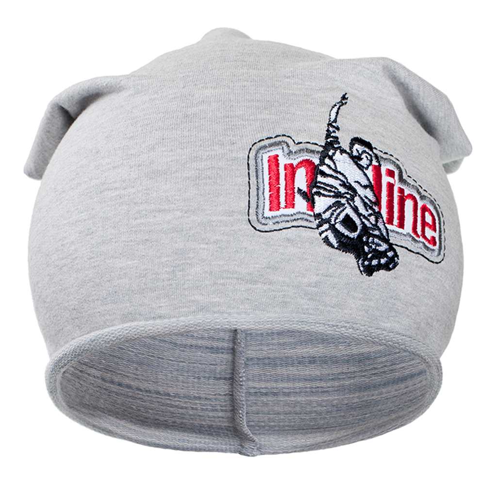 Herfst babymutsje New Baby In-line grijs, maat 110 (4-5 jaar)
