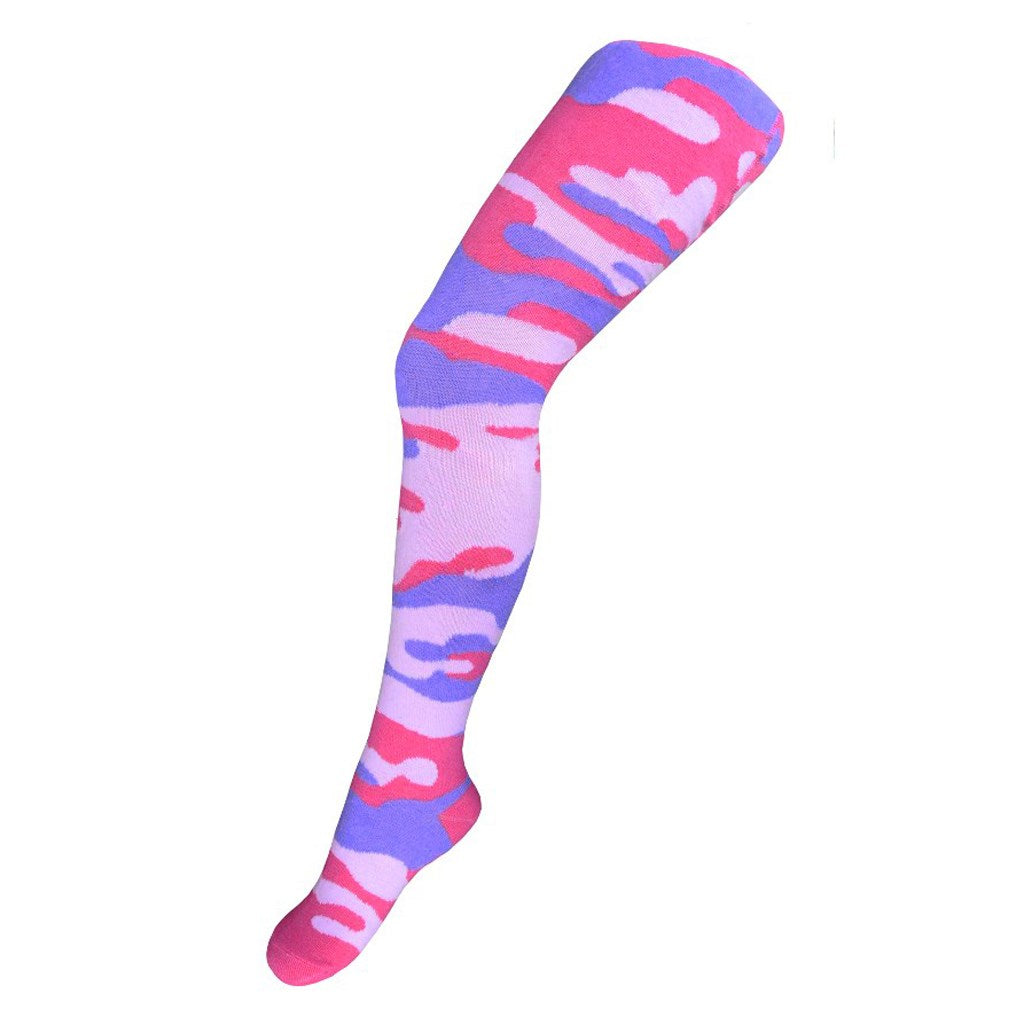 New Baby katoenen maillot met camouflagepatroon roze-paars, maat 116 (5-6 jaar)