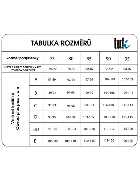 TUFI voedingsbeha, maat 75A