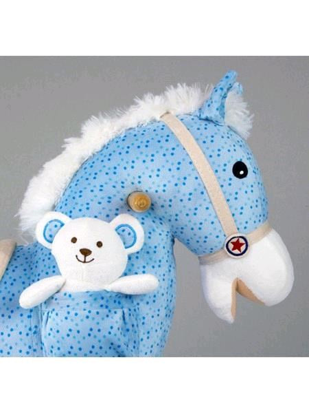 Hobbelpaard met melodie Milly Mally Pony paars