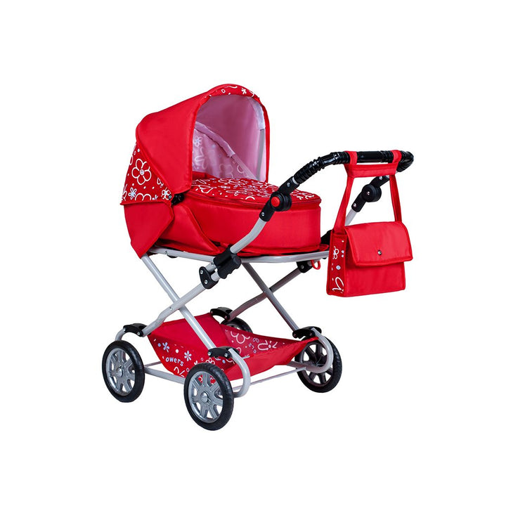 New Baby Monika rode 2-in-1 poppenwagen