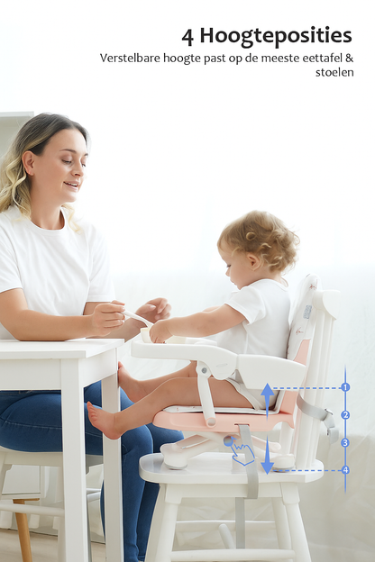 UBRAVOO Kinderstoel Verhoger – Lichtgewicht, Veilig & Draagbaar
