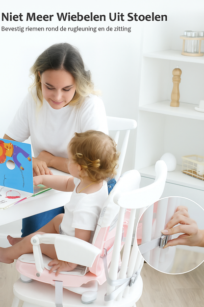 UBRAVOO Kinderstoel Verhoger – Lichtgewicht, Veilig & Draagbaar