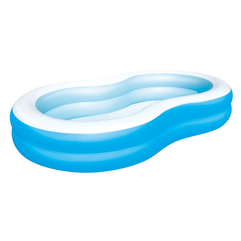 Opblaasbaar gezinszwembad Big Lagune Bestway 262x157x46 cm