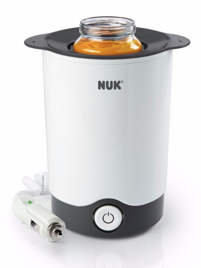 NUK Thermo Express Plus elektrische flessenwarmer – wit – afbeelding 1