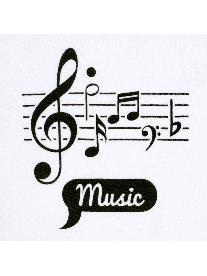 New Baby Music katoenen baby hemdje, maat 56 (0-3 mnd)