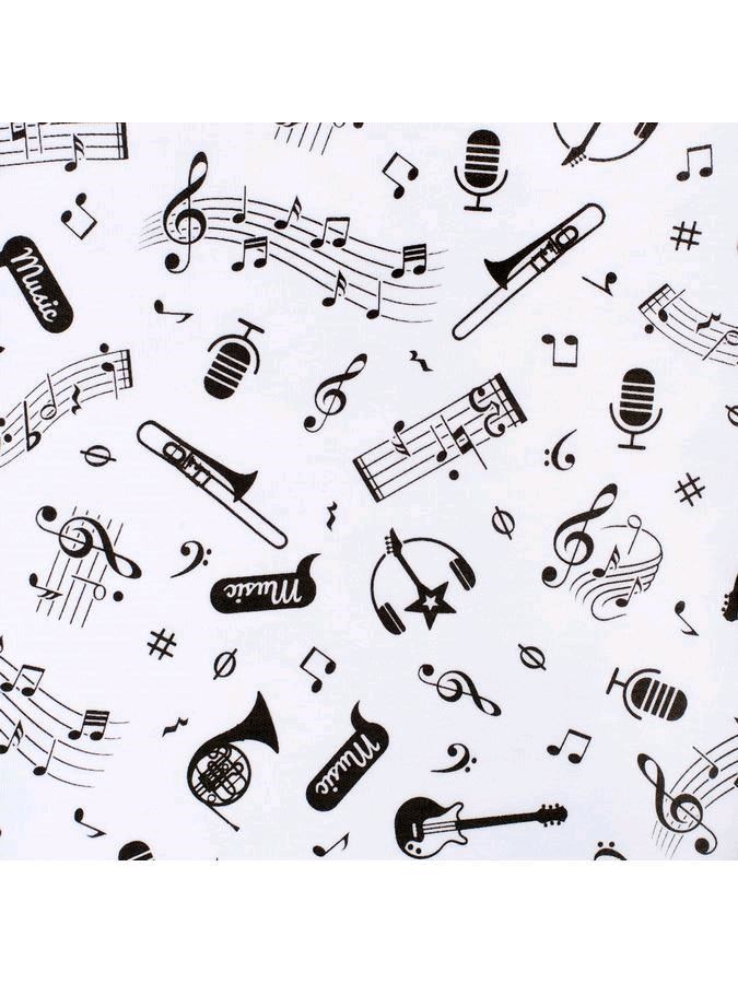 Baby body met lange mouwen New Baby Music, maat 80 (9-12 mnd)