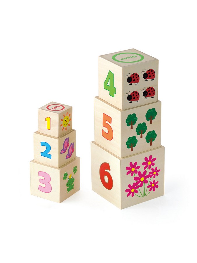 Houten piramide voor kinderen Viga