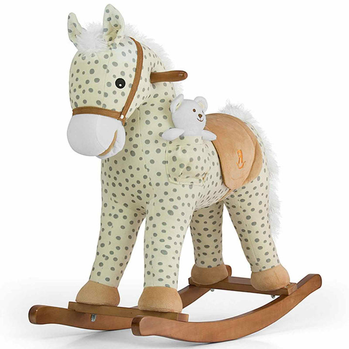 Milly Mally Pony grijze stip hobbelpaard met melodie