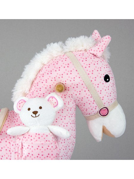 Milly Mally Pony grijze stip hobbelpaard met melodie