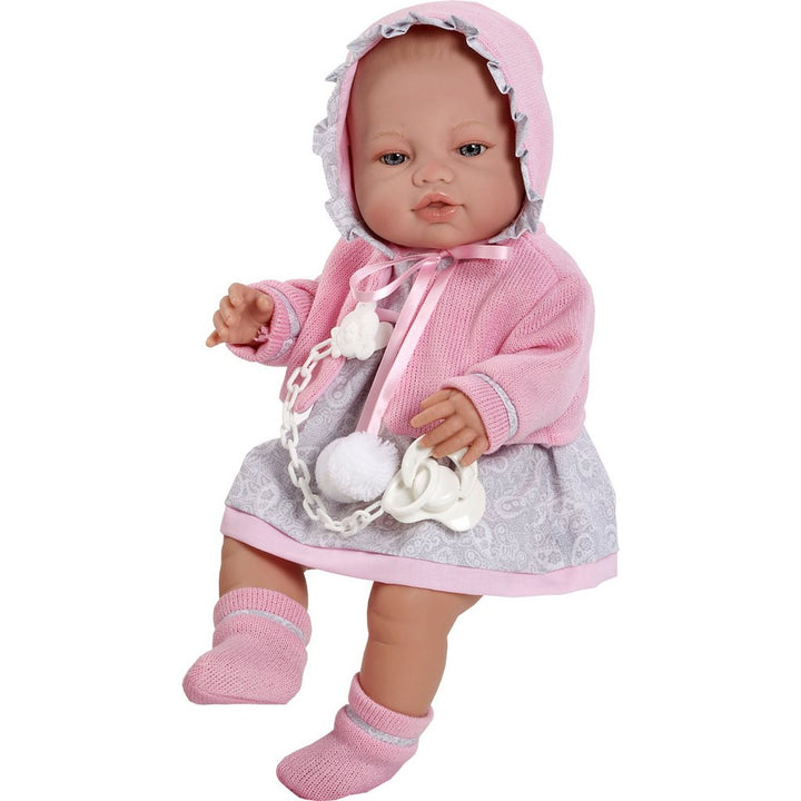 Luxe babypop Berbesa Amanda 43 cm