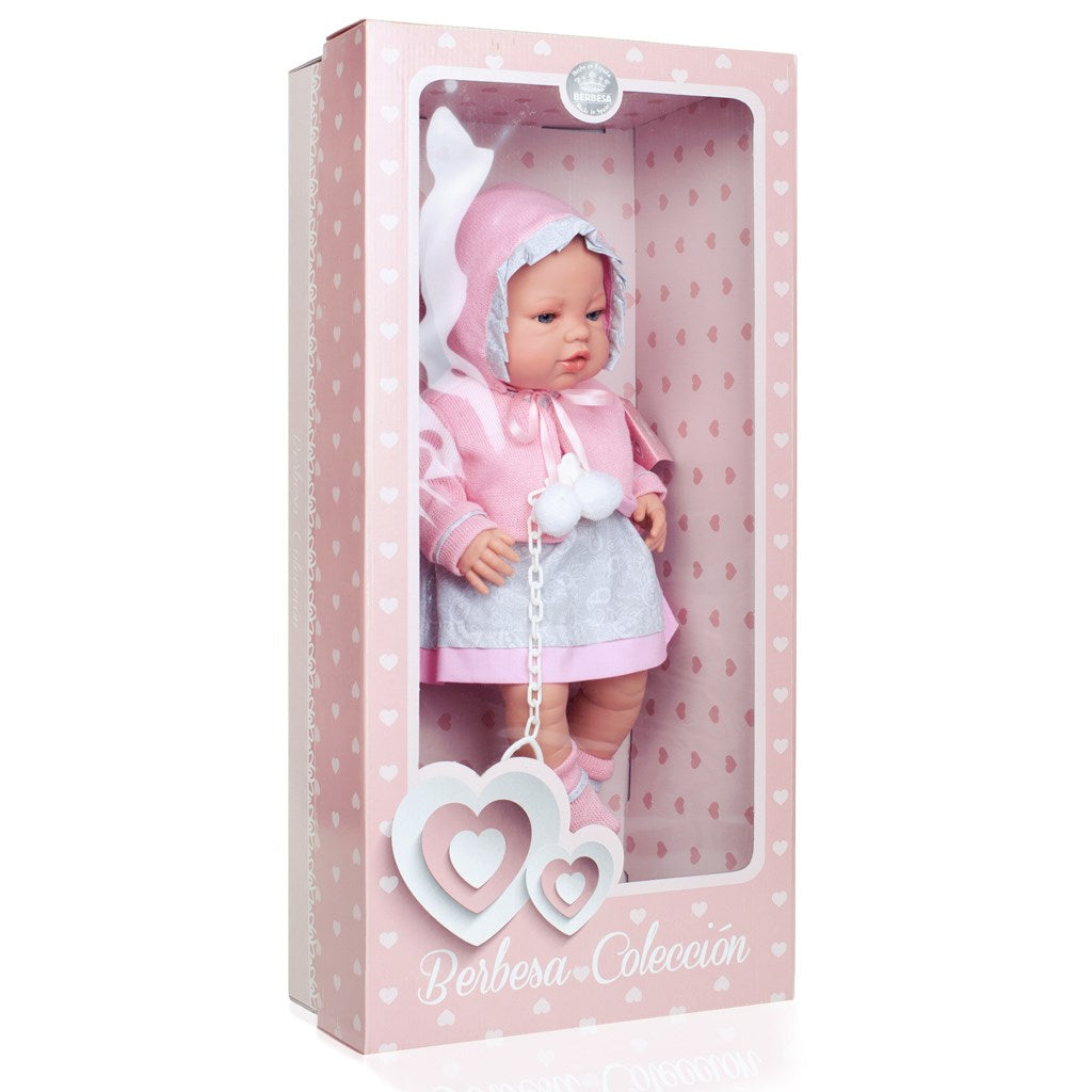 Luxe babypop Berbesa Amanda 43 cm
