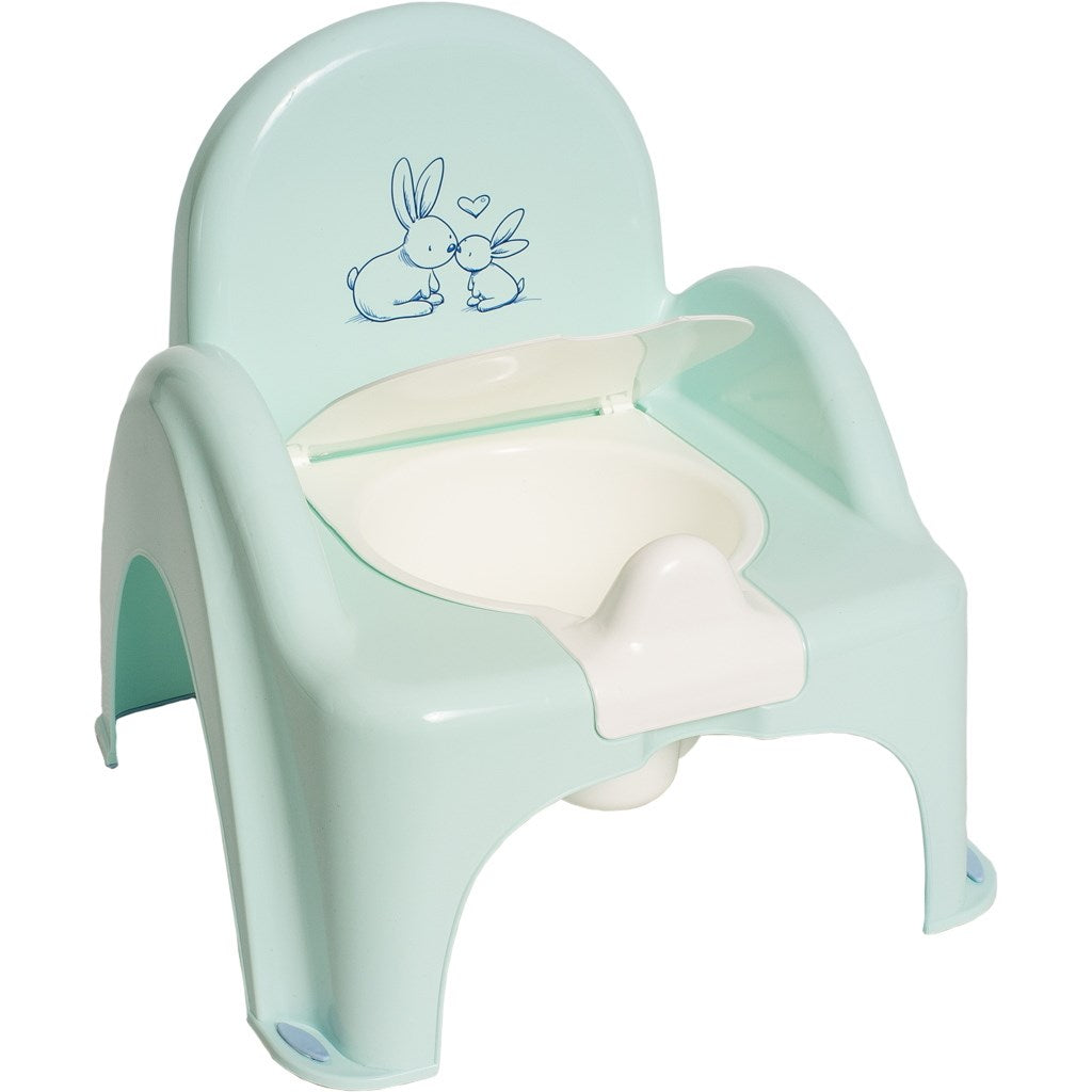 Babypotje met deksel Bunny munt