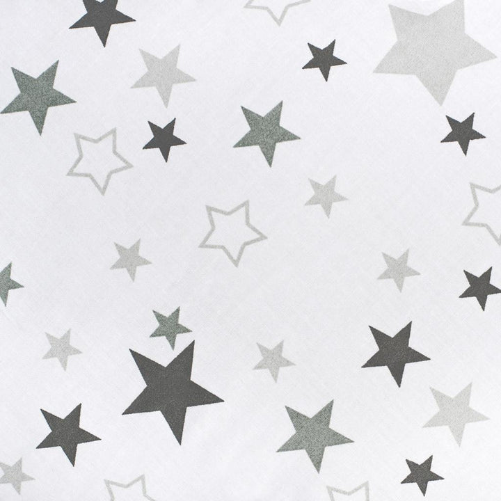 Luxe babynestje met dekens New Baby sterren grijs