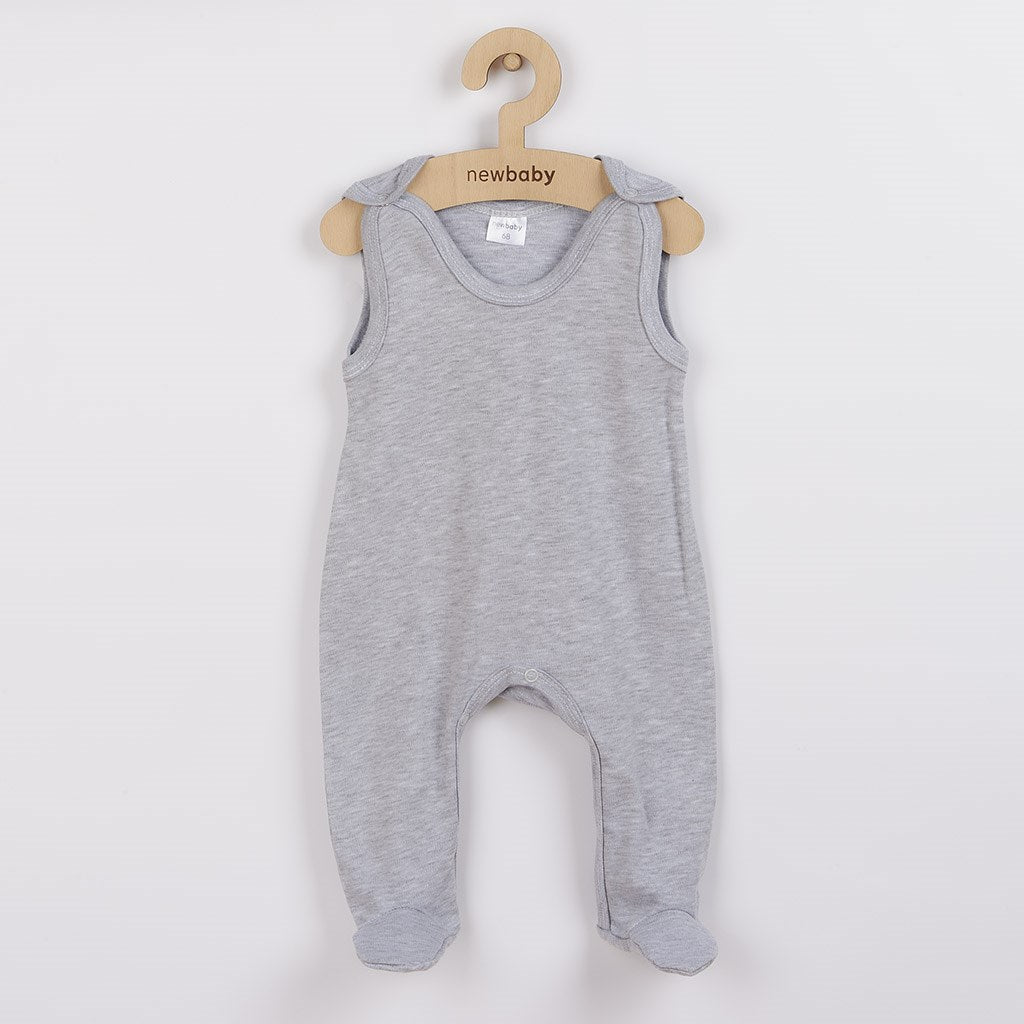 New Baby Classic II baby rompers grijs, maat 62 (3-6 mnd)