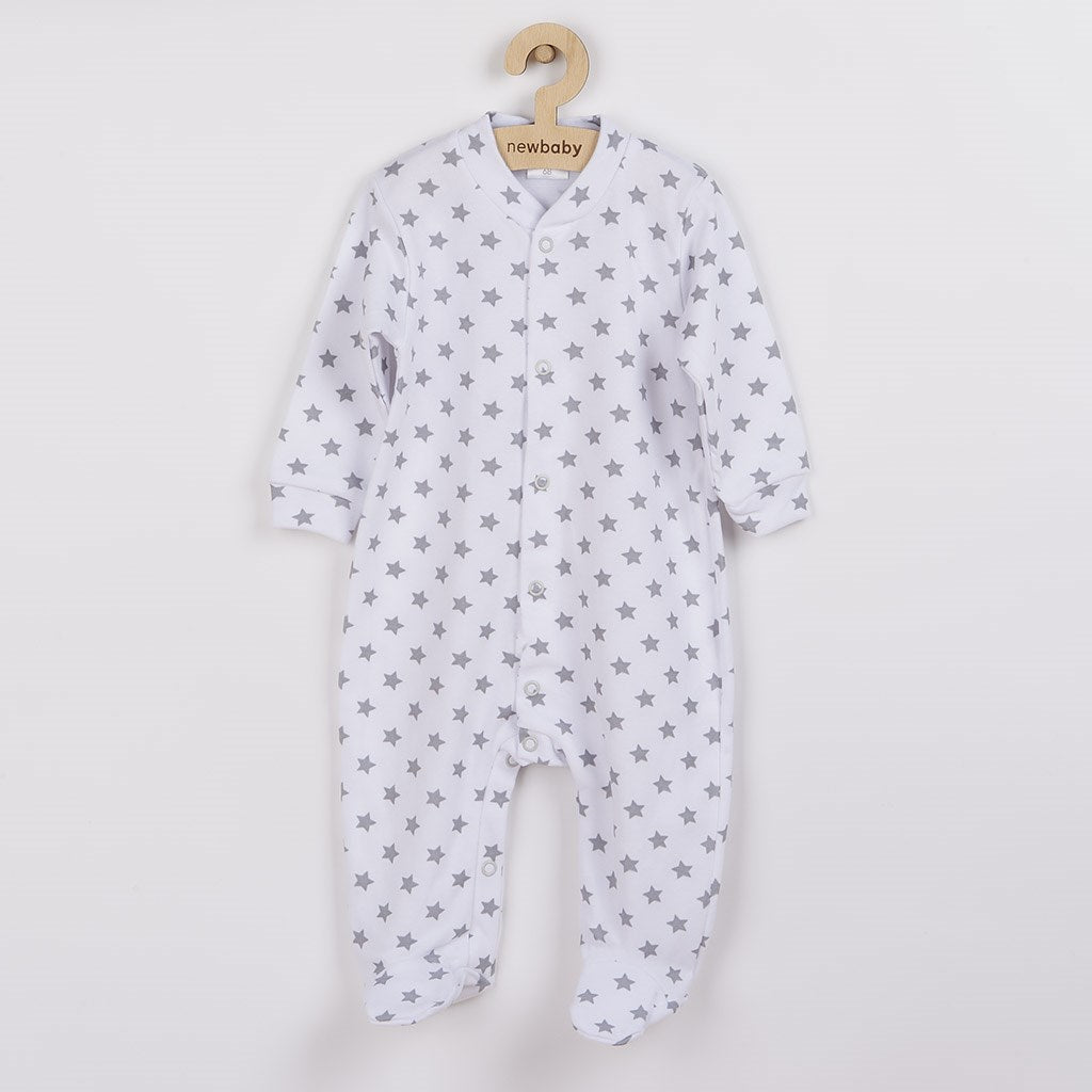 New Baby Classic II babyboxpak grijs met sterren, maat 74 (6-9 mnd)