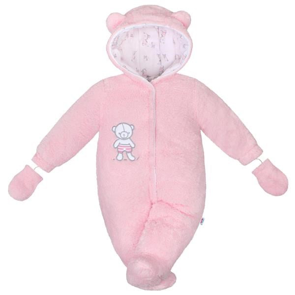 Winterboxpak New Baby Nice Bear roze, maat 68 (4-6 mnd)