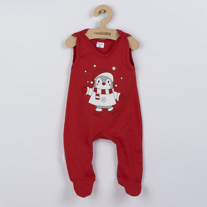 New Baby Winter Penguin katoenen baby rompers, maat 56 (0-3 mnd)