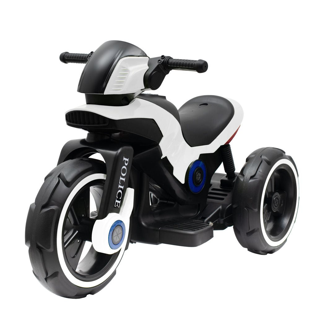 Baby Mix POLICE elektrische motor wit