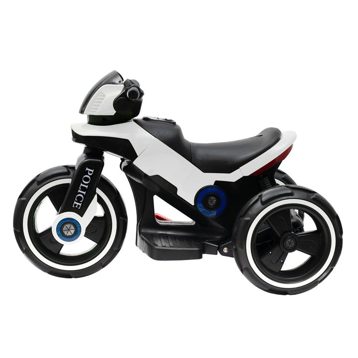 Baby Mix POLICE elektrische motor wit
