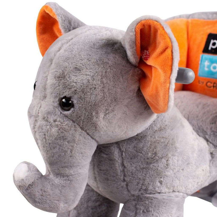 Hobbelspeeltje met melodie en wielen PlayTo olifant