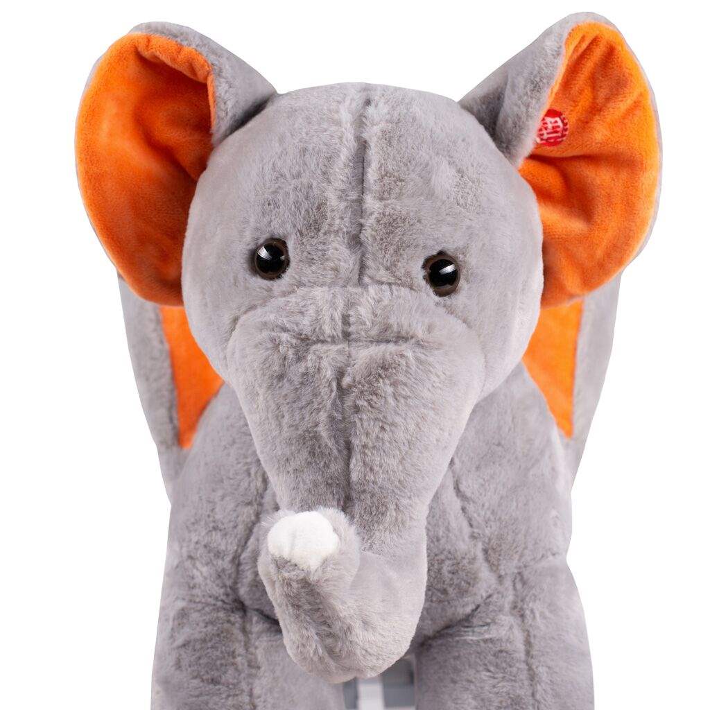 Hobbelspeeltje met melodie en wielen PlayTo olifant