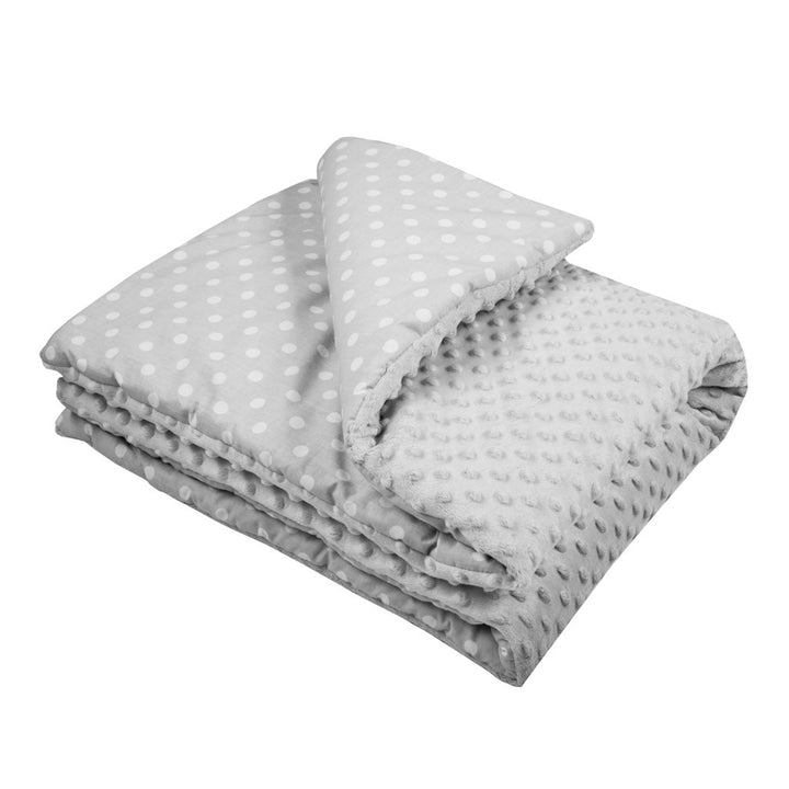 Babydeken met vulling New Baby grijs 80x102 cm