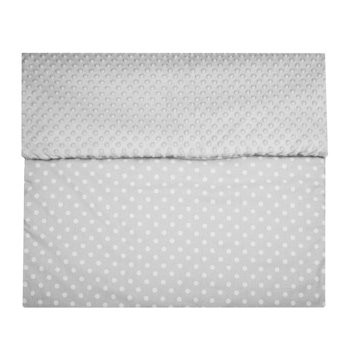 Babydeken met vulling New Baby grijs 80x102 cm