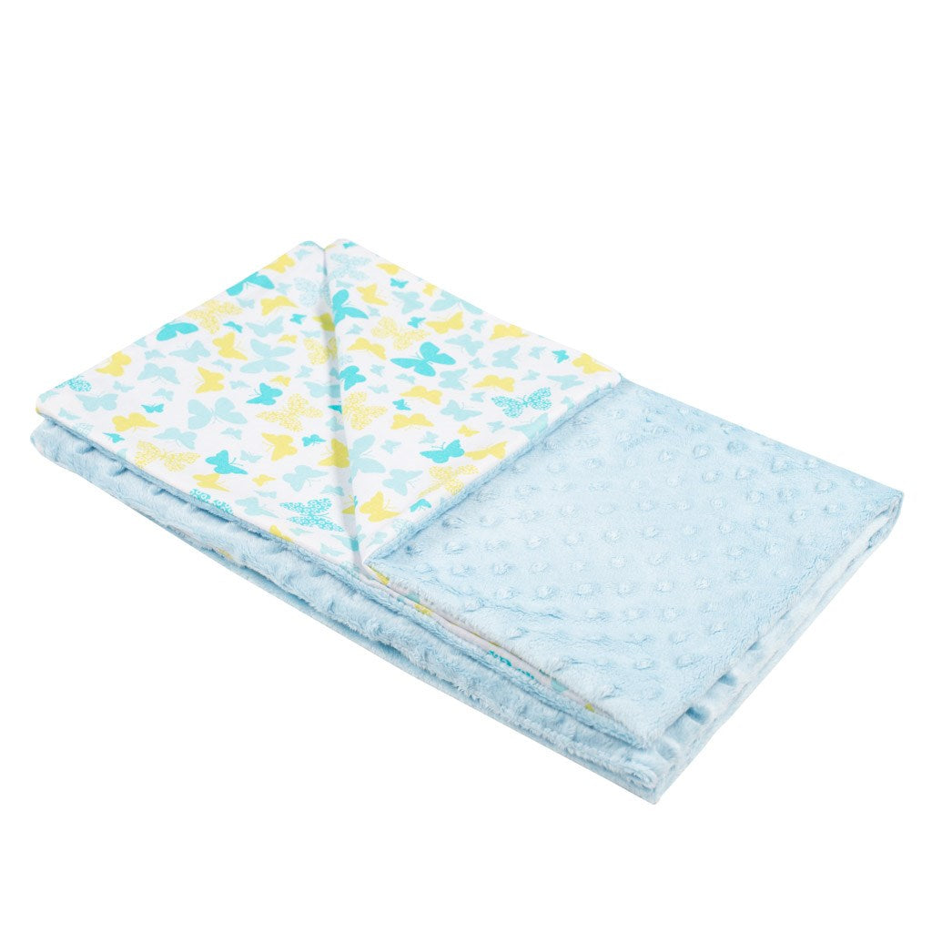 Babydeken New Baby blauw 80x102 cm