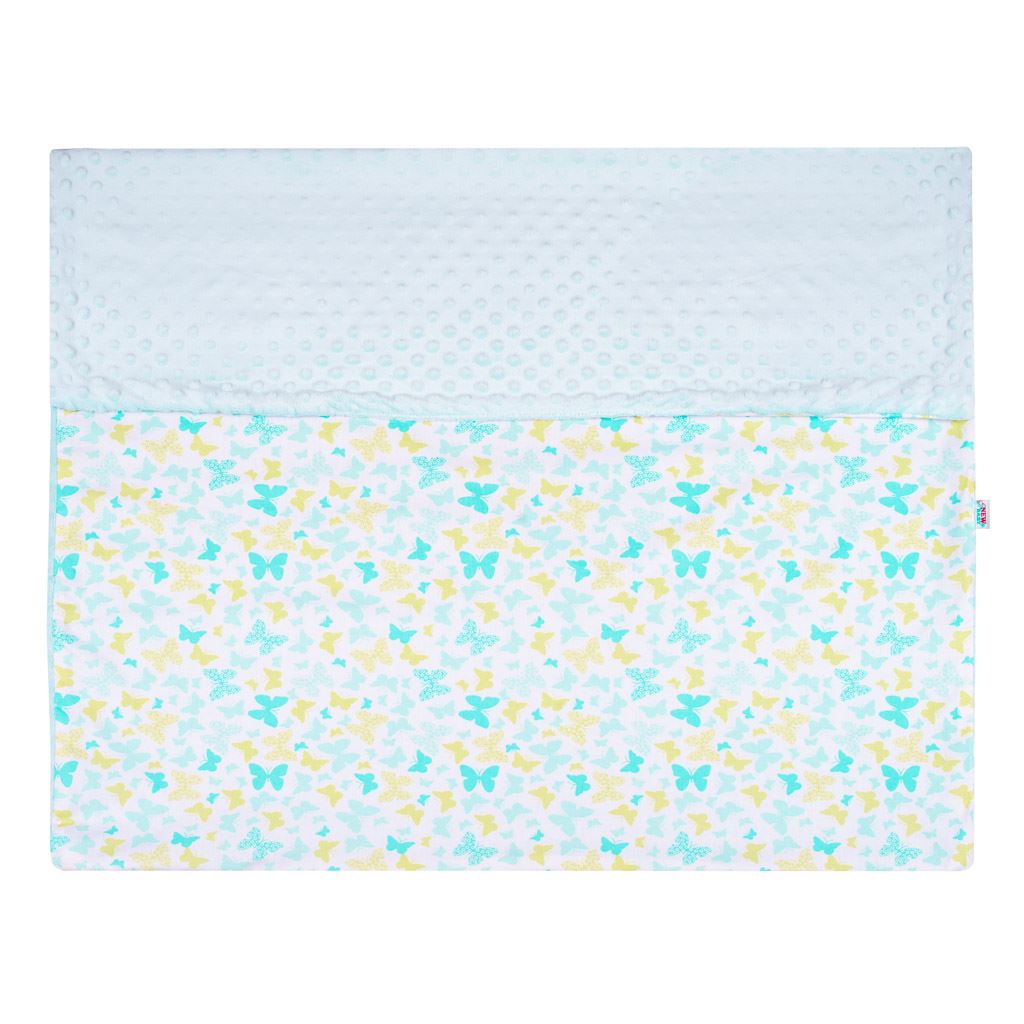 Babydeken New Baby blauw 80x102 cm