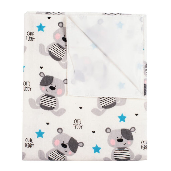 Waterdichte flanellen onderlegger New Baby Cute Teddy