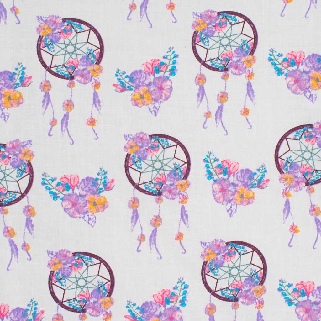 Omkeerbare Velvet kinderwagenset New Baby Dreamcatcher grijs