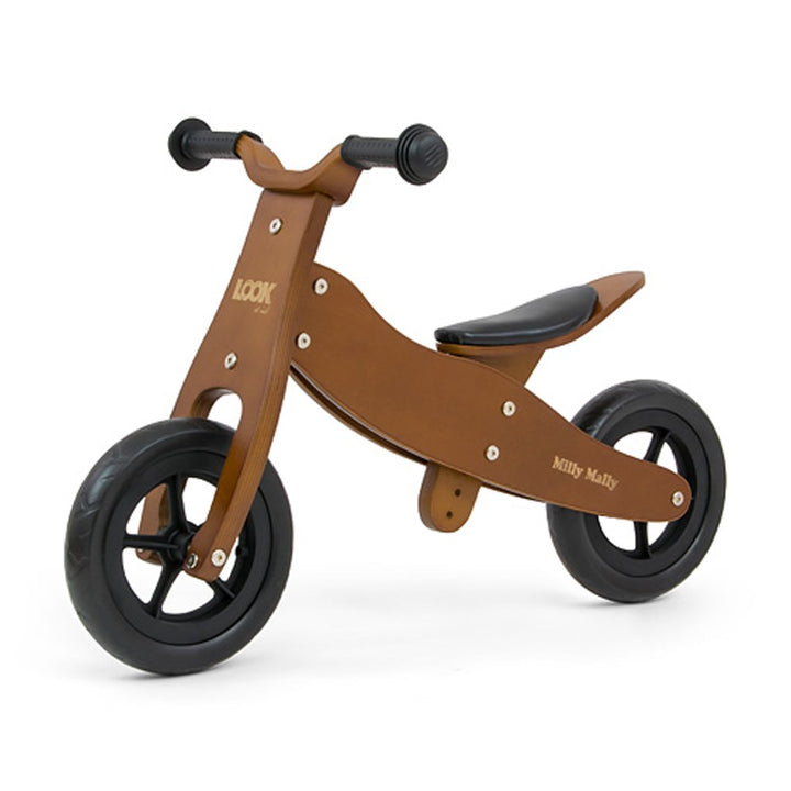 Milly Mally Cool donker naturel 2-in-1 multifunctionele babyfiets