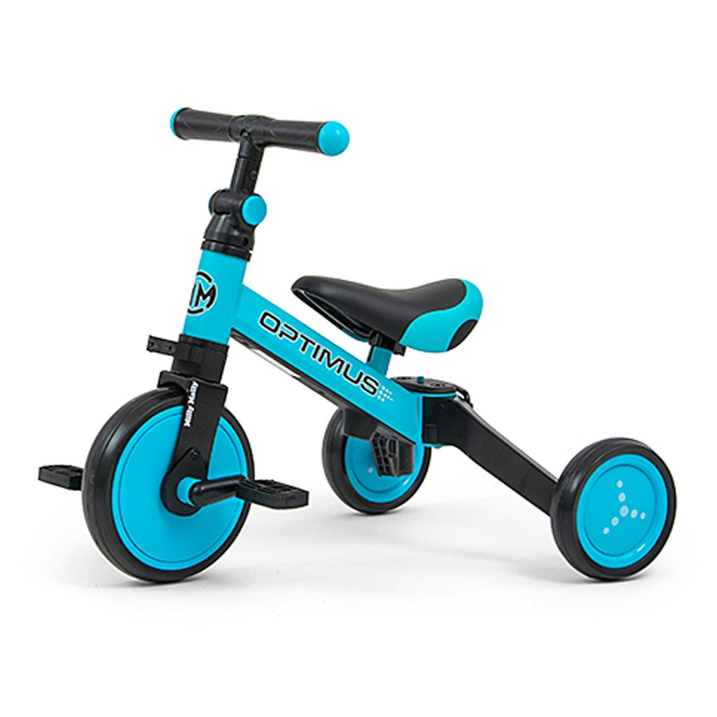 Kinderdriewieler 3-in-1 Milly Mally Optimus blauw