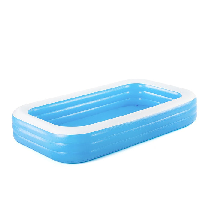 Opblaasbaar gezinszwembad Bestway 305x183x56 cm blauw