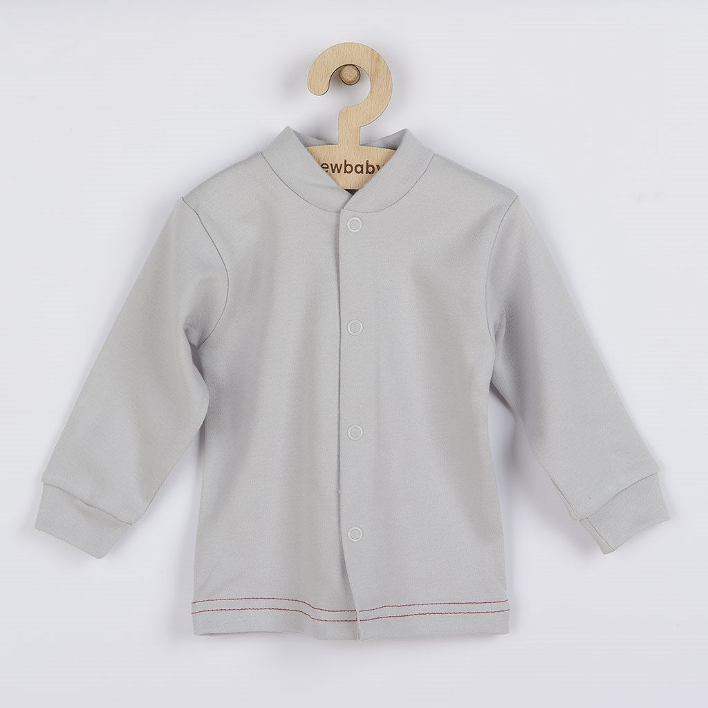 New Baby Mouse babyset grijs, maat 80 (9-12 mnd)