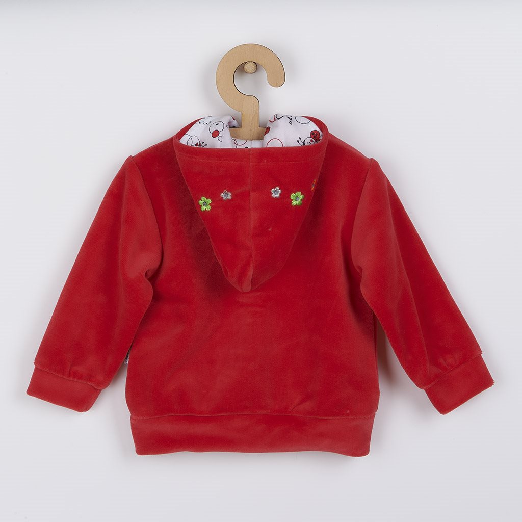 Hoodie met capuchon, maat 68 (4-6 mnd)